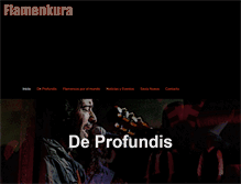 Tablet Screenshot of flamenkura.com